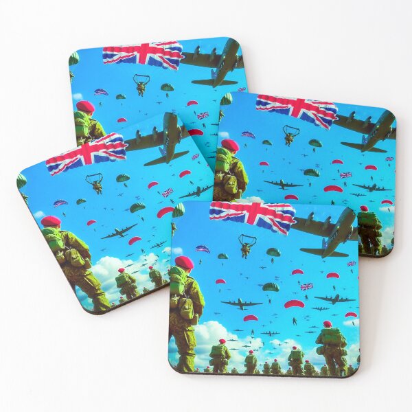 Item preview, UK paras, Red devils, Art designed and sold by UKMilitaire.