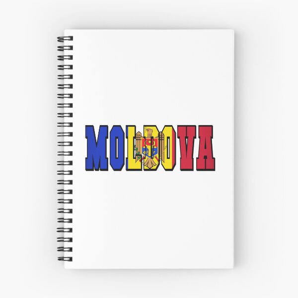 Item preview, Moldova Country Flag Typography designed and sold by TravelWish.