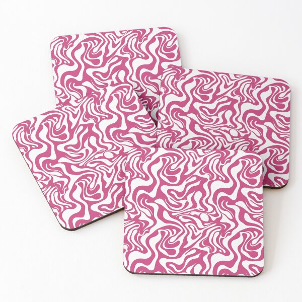Item preview, Wobbly lines - pink designed and sold by SaraBakx.