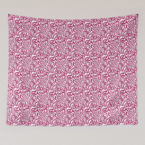 Item preview, Wobbly lines - pink designed and sold by SaraBakx.