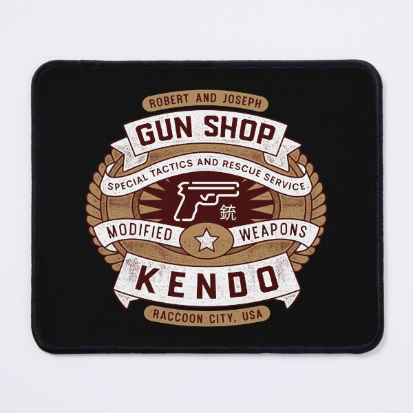 Item preview, Kendo Gun Shop Emblem designed and sold by Lagelantee.