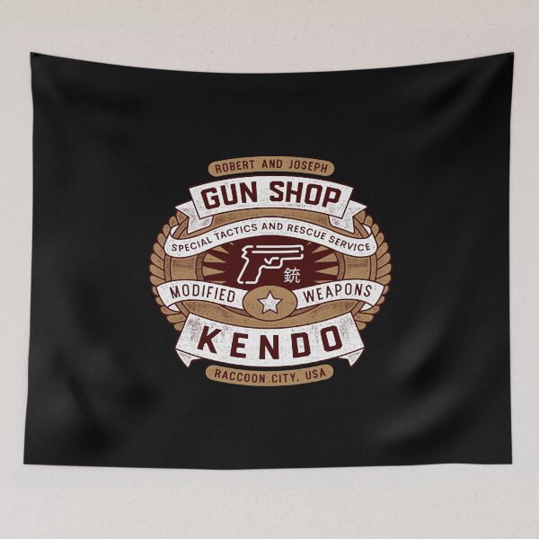Item preview, Kendo Gun Shop Emblem designed and sold by Lagelantee.