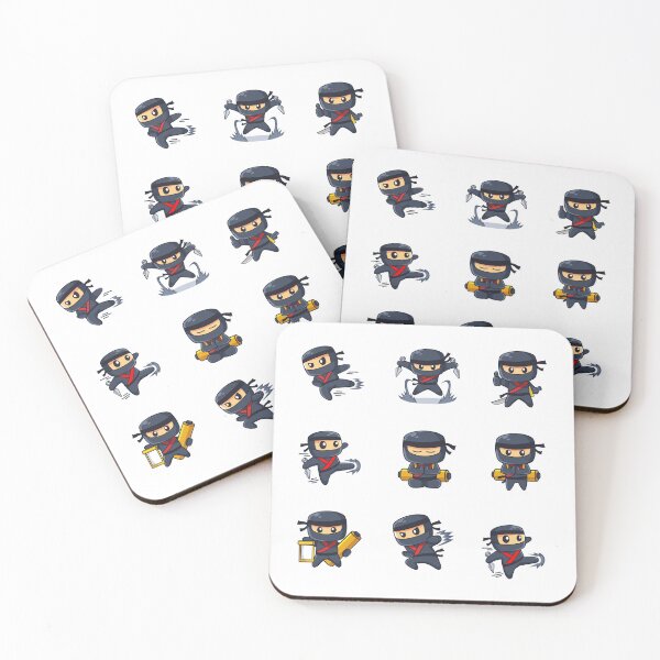 Item preview, little ninjas training for battle designed and sold by huape.