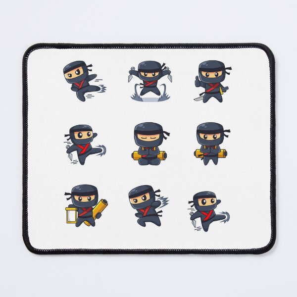 Item preview, little ninjas training for battle designed and sold by huape.