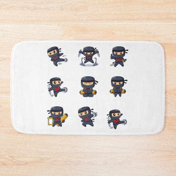 Item preview, little ninjas training for battle designed and sold by huape.