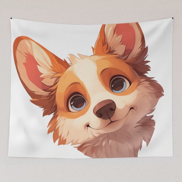 Item preview, Cute cartoon dog designed and sold by Stickermagician.