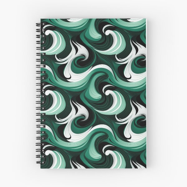 Item preview, Abstract waves - green designed and sold by SaraBakx.