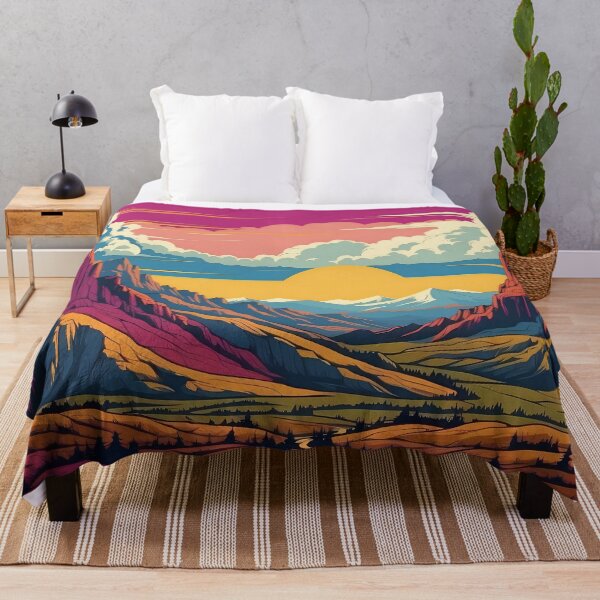 Item preview, Surreal Alpine Glow at Enchanted Sunset designed and sold by ArtComixHaven.
