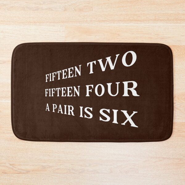Item preview, Fifteen Two Fifteen Four A pair is Six designed and sold by box-artshop.