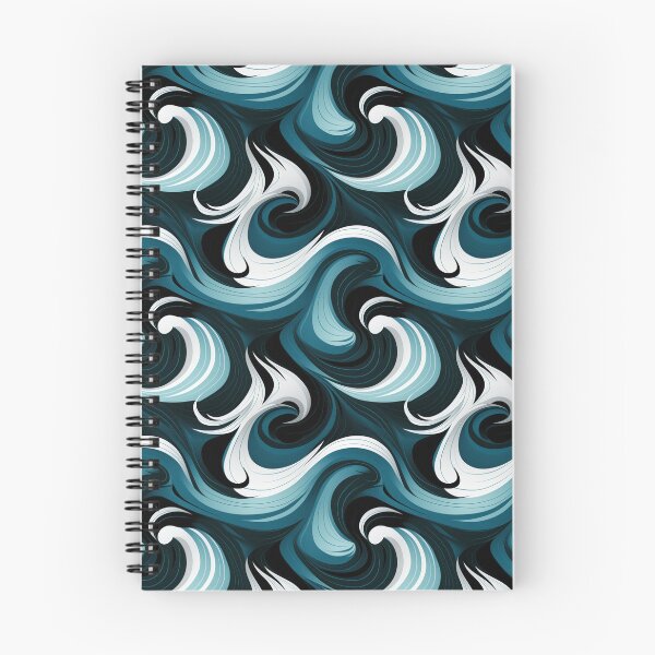 Item preview, Abstract waves - blue designed and sold by SaraBakx.