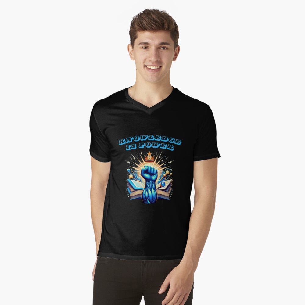 Item preview, V-Neck T-Shirt designed and sold by nncreator.