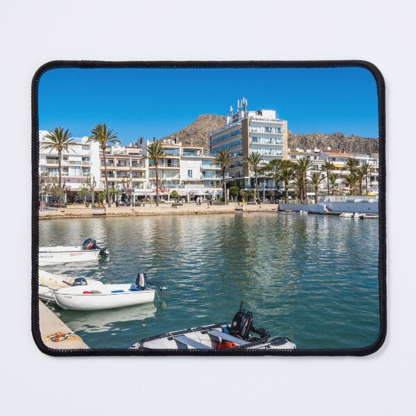 Item preview, Puerto Pollensa Mallorca Boats And The Harbour designed and sold by GG WALL ART.