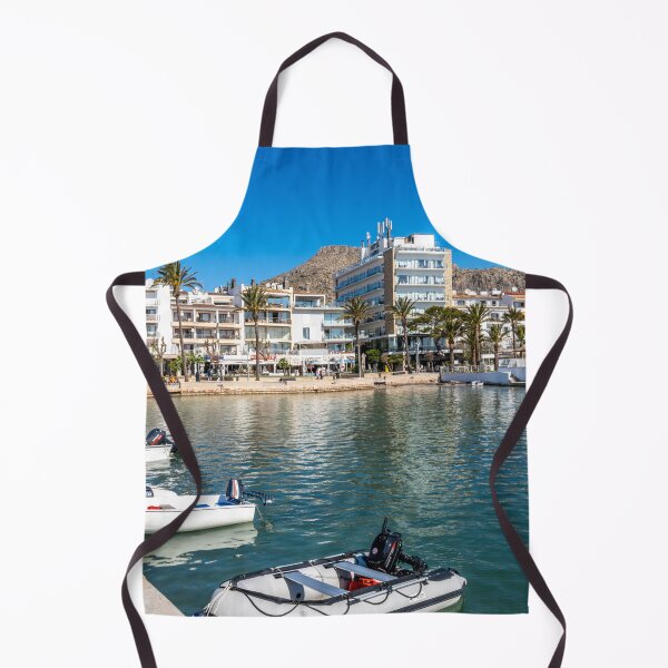 Item preview, Puerto Pollensa Mallorca Boats And The Harbour designed and sold by GG WALL ART.