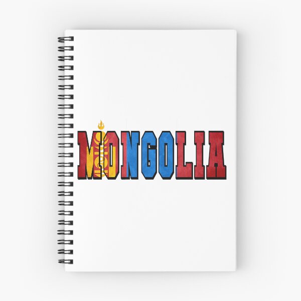 Item preview, Mongolia Country Flag Typography designed and sold by TravelWish.