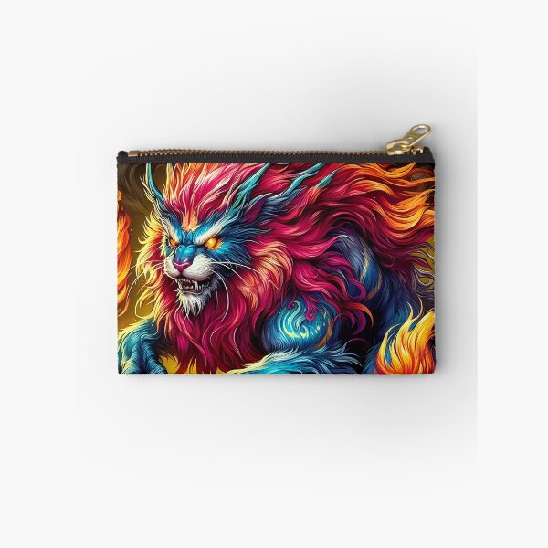 Item preview, Elemental Fury: The Fire and Ice Lion designed and sold by Vitalka-uk.