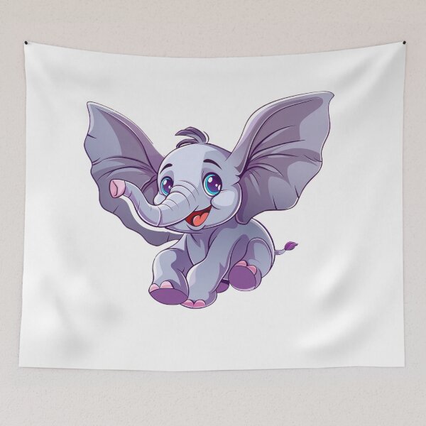 Item preview, Cute Dumbo designed and sold by Stickermagician.