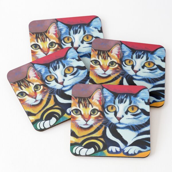 Item preview, Cat painting by Pablo Katasso ;) designed and sold by VonKalt.