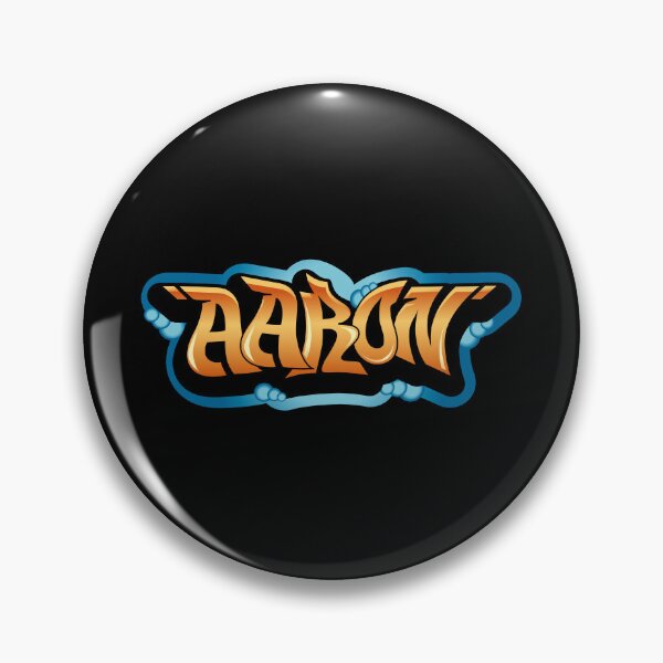 Item preview, Aaron name graffiti style designed and sold by 0ut0fSpace.