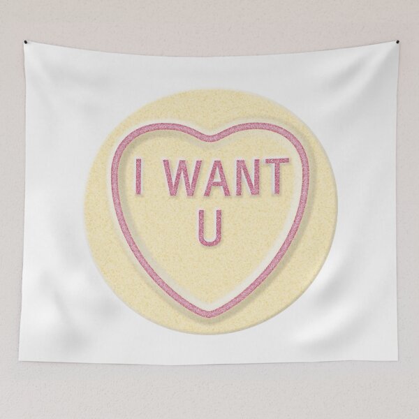 Item preview, NDVH Love Heart I WANT U designed and sold by Nik’s T-Shirts.
