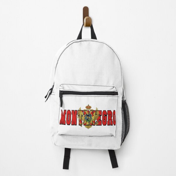Item preview, Montenegro Country Flag Typography designed and sold by TravelWish.