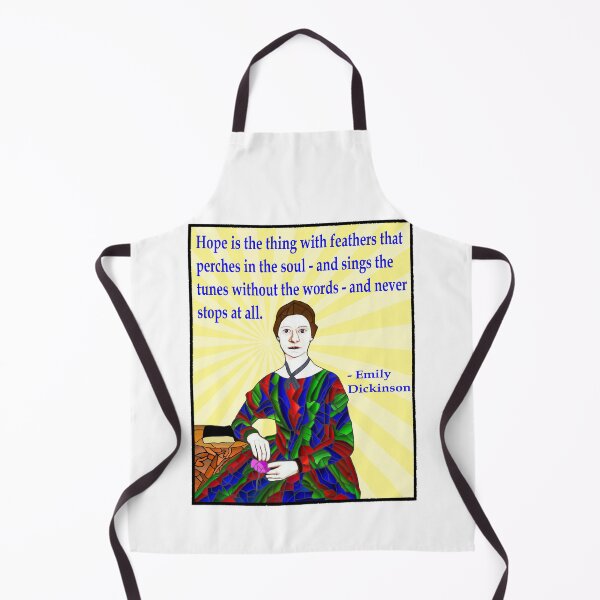 Item preview, Radical Feminist - Emily Dickinson - Hope Is The Thing With Feathers That Perches In The Soul designed and sold by LethalPixieDust.