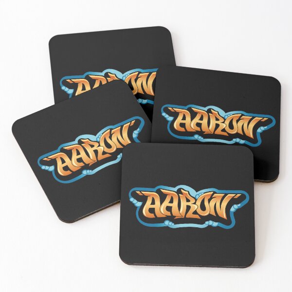 Item preview, Aaron name graffiti style designed and sold by 0ut0fSpace.
