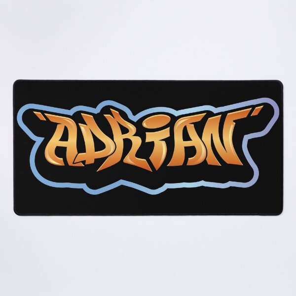 Item preview, Adrian name graffiti style designed and sold by 0ut0fSpace.