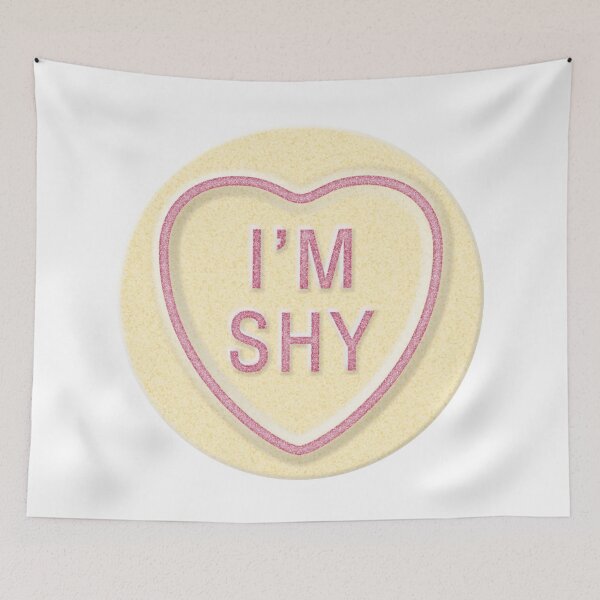 Item preview, NDVH Love Heart I'M SHY designed and sold by Nik’s T-Shirts.