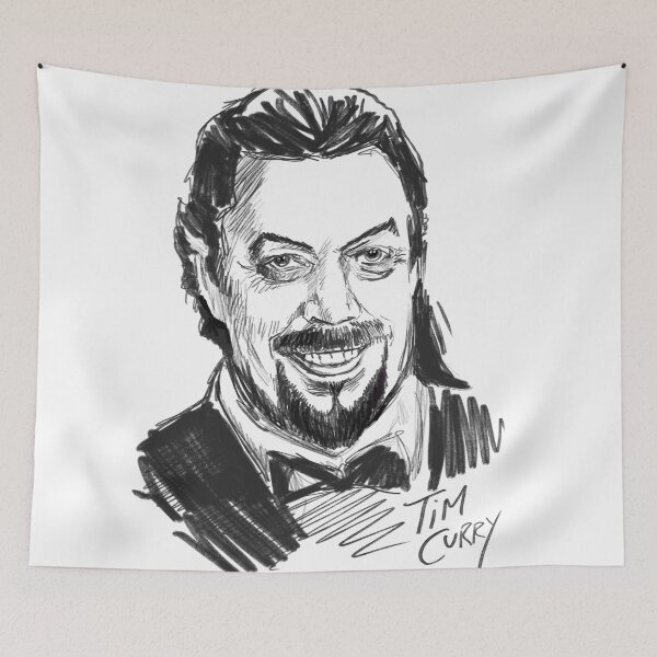 Item preview, Tim Curry Portrait designed and sold by Matt Corrigan.