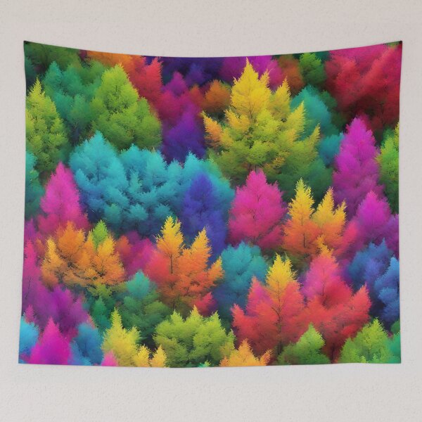 Item preview, Colored trees designed and sold by MyCraftForYOU.