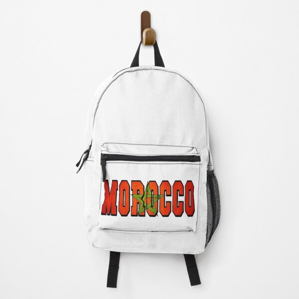 Item preview, Morocco Country Flag Typography designed and sold by TravelWish.