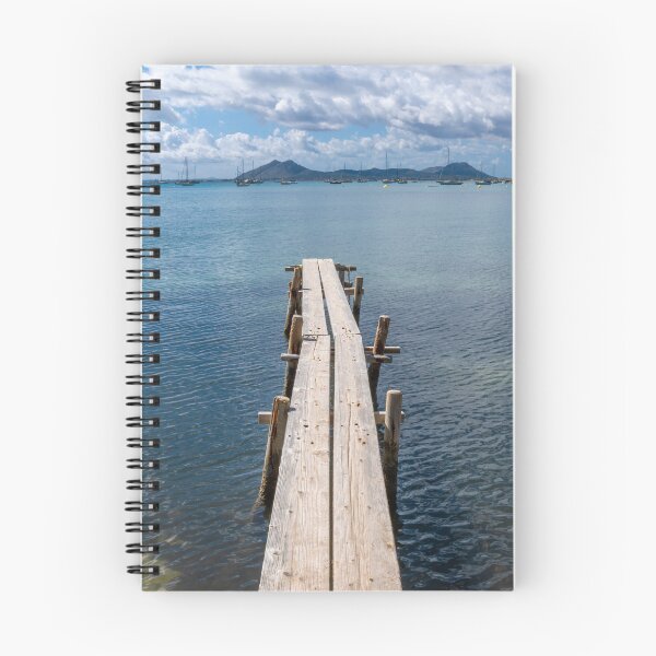 Item preview, Pine Walk Jetty Puerto Pollensa mallorca designed and sold by GG WALL ART.
