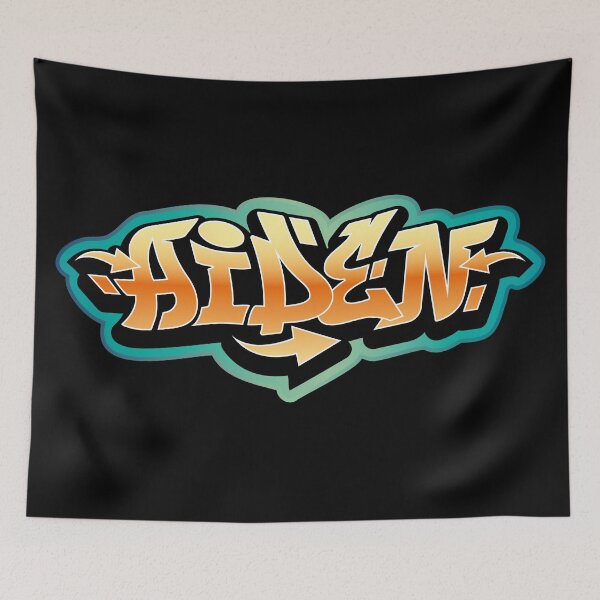 Item preview, Aiden name graffiti style designed and sold by 0ut0fSpace.