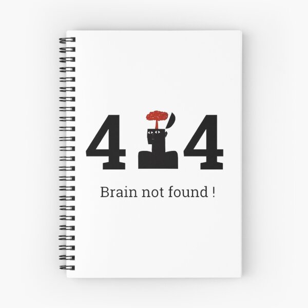 Item preview, 404 Brain Not Found designed and sold by Canan Topantas.