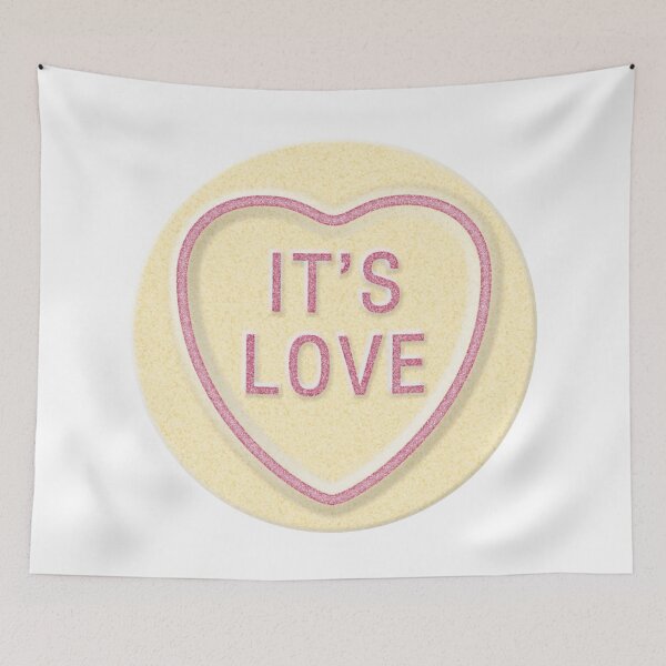 Item preview, NDVH Love Heart IT'S LOVE designed and sold by Nik’s T-Shirts.