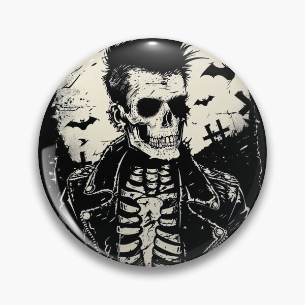 Item preview, Ghoulish Greaser from the Grave designed and sold by Retro Type.
