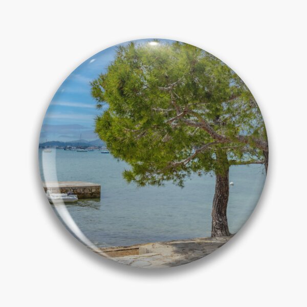 Item preview, Pine Walk Jetty Puerto Pollensa Mallorca designed and sold by GG WALL ART.