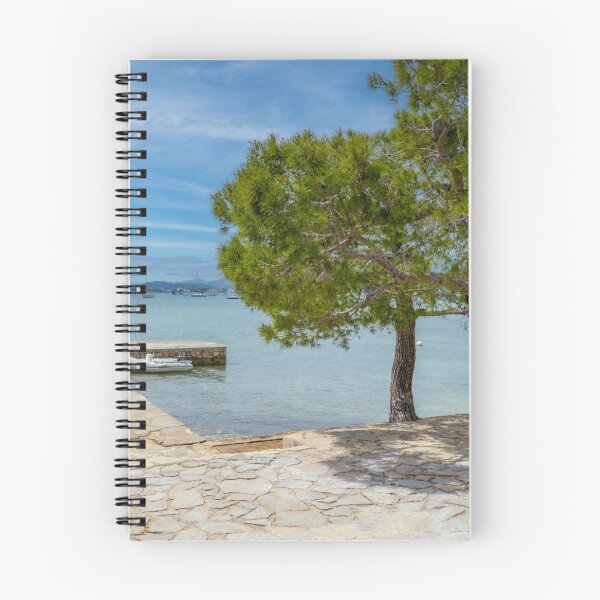 Item preview, Pine Walk Jetty Puerto Pollensa Mallorca designed and sold by GG WALL ART.