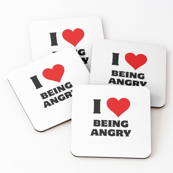 Item preview, I love being angry designed and sold by aron_QuoTee.