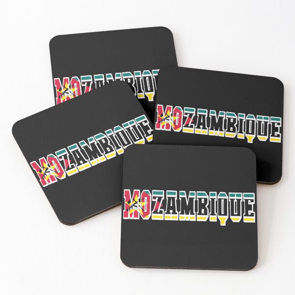 Item preview, Mozambique Country Flag Typography designed and sold by TravelWish.