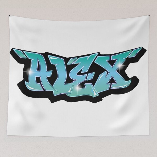 Item preview, Alex name graffiti style designed and sold by 0ut0fSpace.