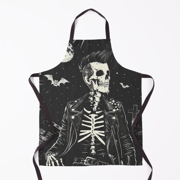 Item preview, Spooky Skeleton with Sick Style designed and sold by Retro Type.