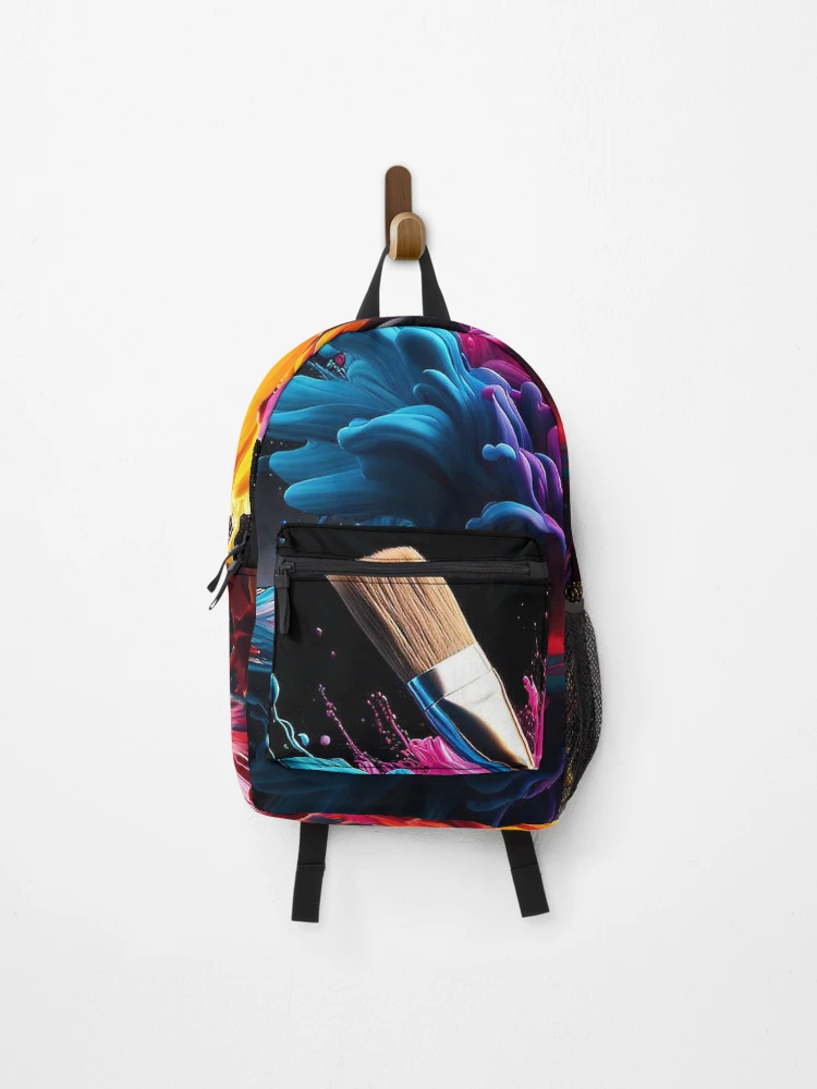 Thumbnail 1 of 3, Backpack, Color explosion designed and sold by Talpha.