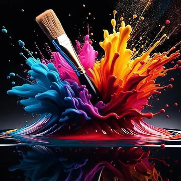 Artwork thumbnail, Color explosion by Talpha