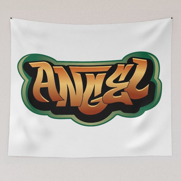 Item preview, Angel name graffiti style designed and sold by 0ut0fSpace.