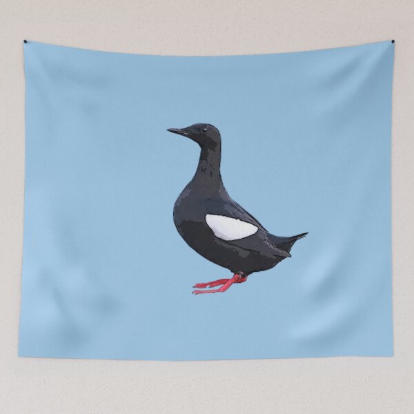Item preview, Black Guillemot Color Design  designed and sold by designsasstultd.
