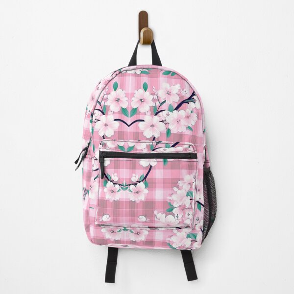 Item preview, GEOMETRIC BOTANICAL FLORAL Pink Pattern designed and sold by LLdreams.