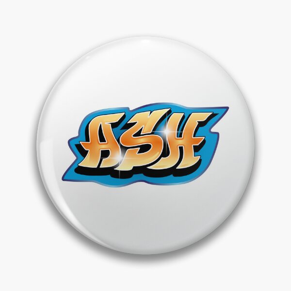 Item preview, Ash name graffiti style designed and sold by 0ut0fSpace.