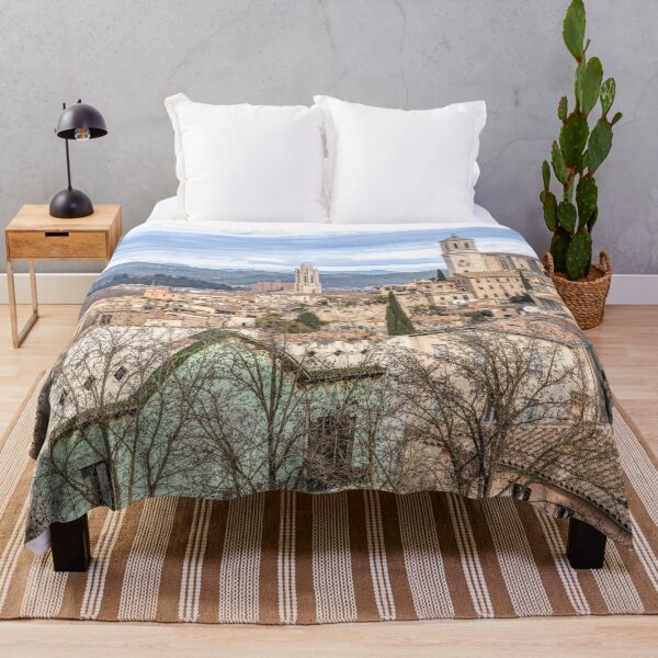 Item preview, Girona's Medieval Cathedral and Old Town Landscape, Catalonia, Spain designed and sold by Marc Garrido Clotet.