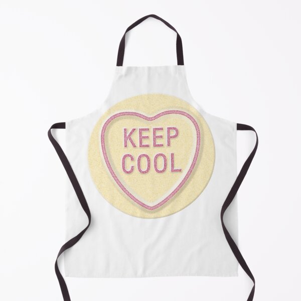 Item preview, NDVH Love Heart KEEP COOL designed and sold by Nik’s T-Shirts.